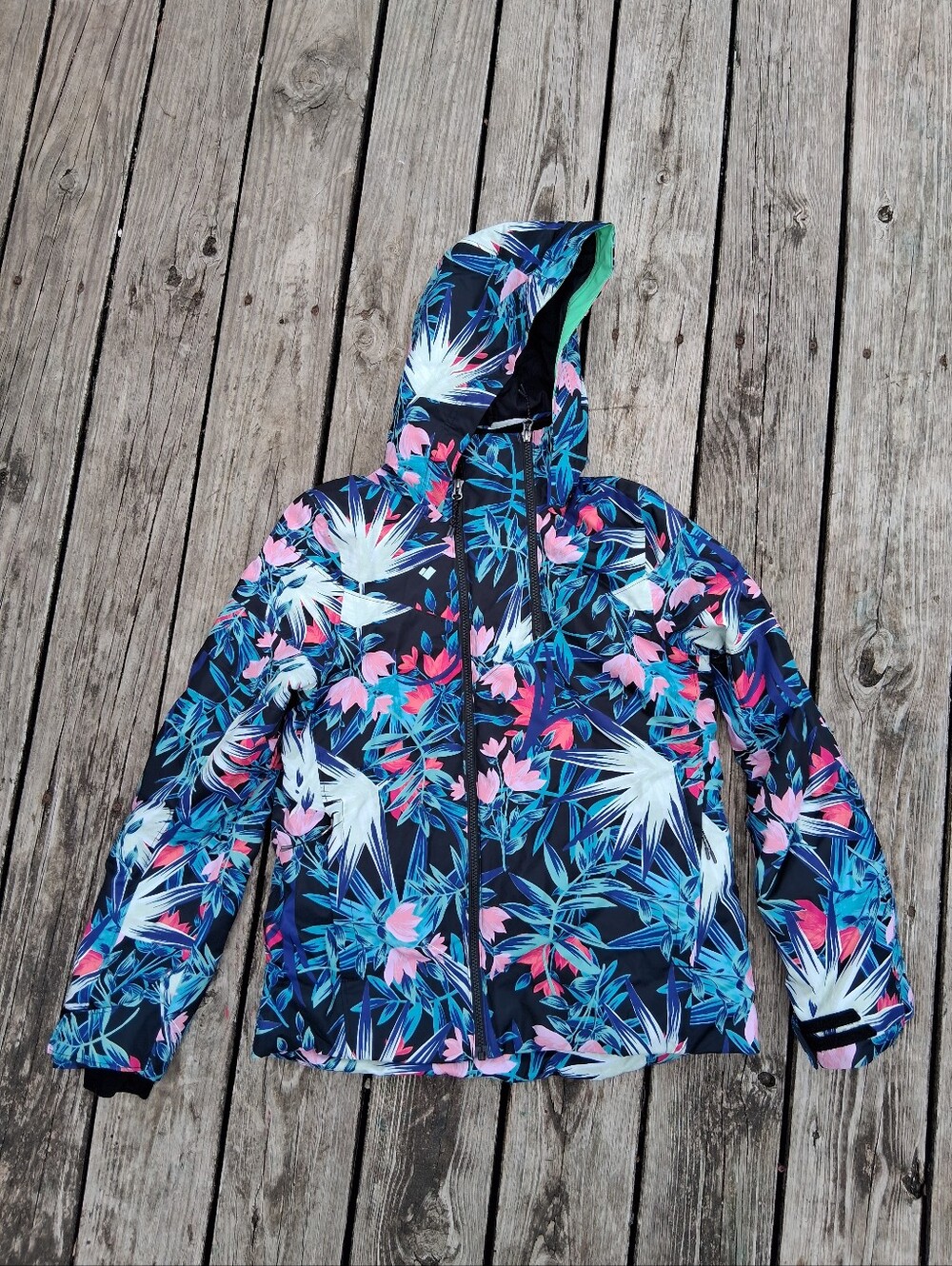 Obermeyer Girls Taja Print Jacket Teen XL 18